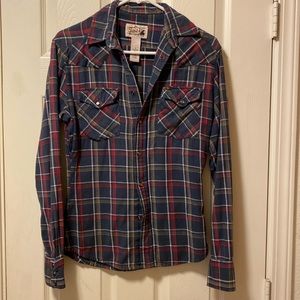 Tao’s Vintage Snap Flannel Western ware